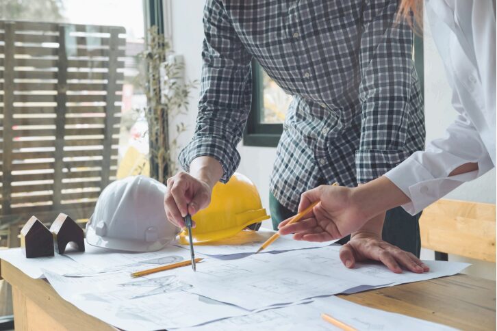 Where can I find qualified architects in Nassau County, NY to conduct a feasibility study?