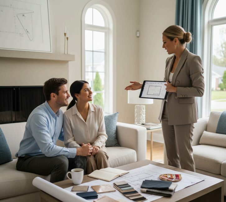 What should I expect during a residential design consultation in Nassau
County?