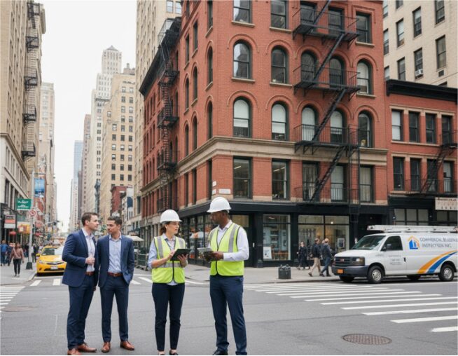 Do I need a building inspection before buying a commercial property in New York?